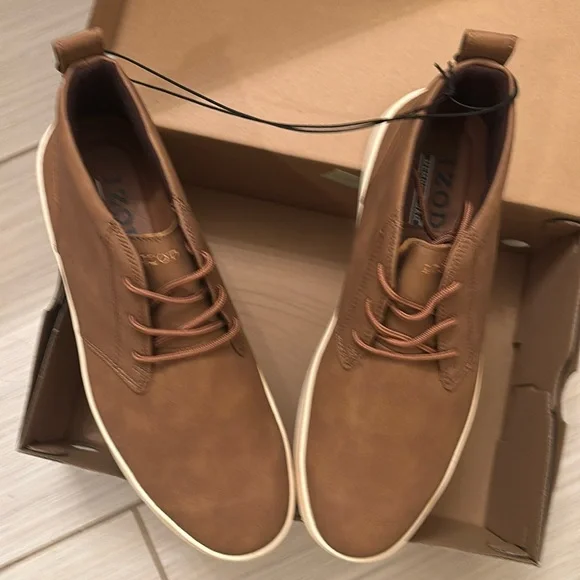 Izod | Shoes | Izod Mens Palmer Memory Foam Chukka Boots  display picture 1